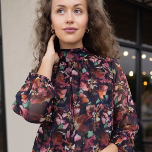 Misa Lulu Top Libra Fleur Multi - Picture 2 of 5